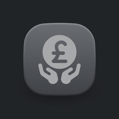 Save Money Pound - Icon
