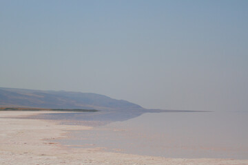 Lake Salt is the second largest lake in Turkey