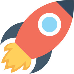 
Startup Flat Vector Icon 
