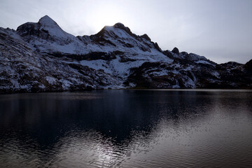 Lake in the spanish Pyrenees