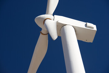 Sustainable wind energy concept view