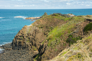 The breathtaking view of the Storm Bay on Phillip Island, Victoria, Australia