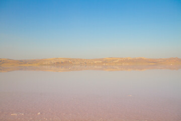 Lake Salt is the second largest lake in Turkey