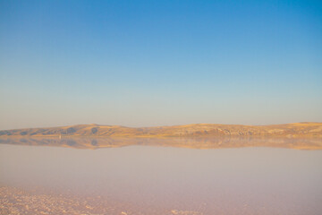 Lake Salt is the second largest lake in Turkey
