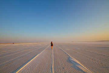 Lake Salt is the second largest lake in Turkey