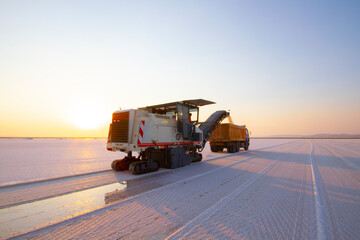 Lake Salt is the second largest lake in Turkey