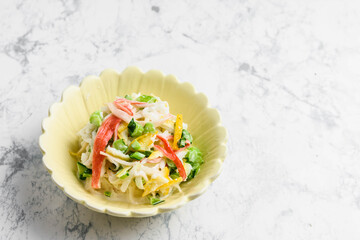 大根とカニカマのサラダ © to35ke75