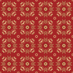 Naklejka premium Seamless pattern