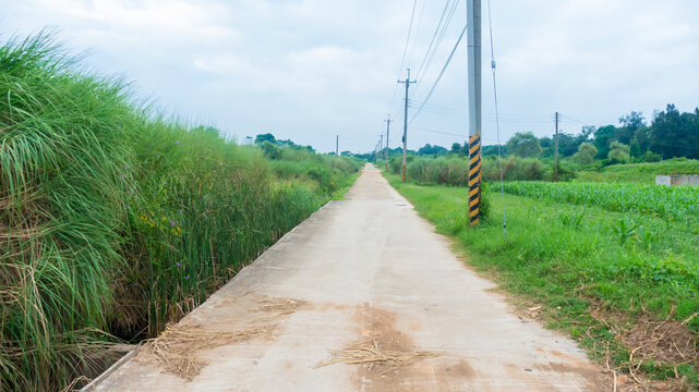 Unpaved Small Path In Kinmen Island, Taiwan