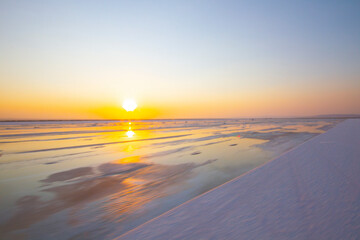 Lake Salt is the second largest lake in Turkey