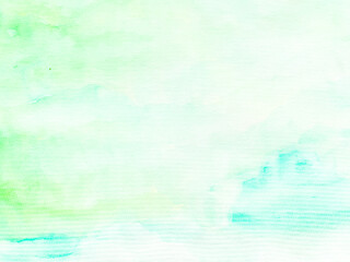 abstract  background with green watercolor pattern