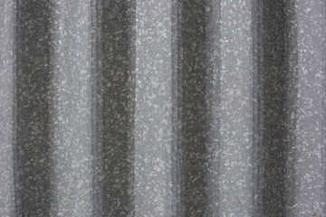 Profile sheet metal surface. Close-up of a gray steel panel. Gray siding