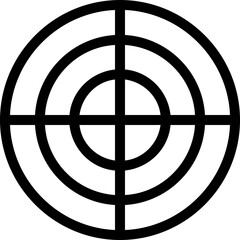 
Target Vector Line Icon
