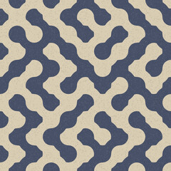 Fototapeta premium Abstract Geometric Pattern generative computational art illustration