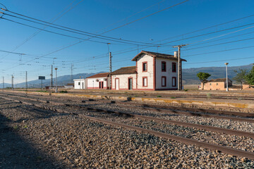 old train station in southern Spain