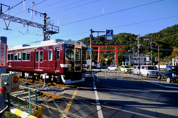 松尾大社前嵐山線踏切