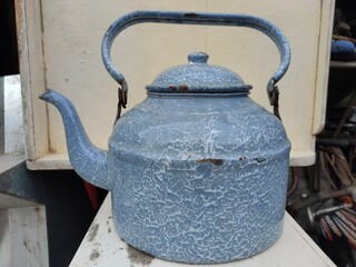 Unused old kettle