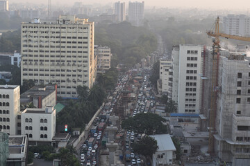 Fototapeta premium Traffic Jam in the CIty