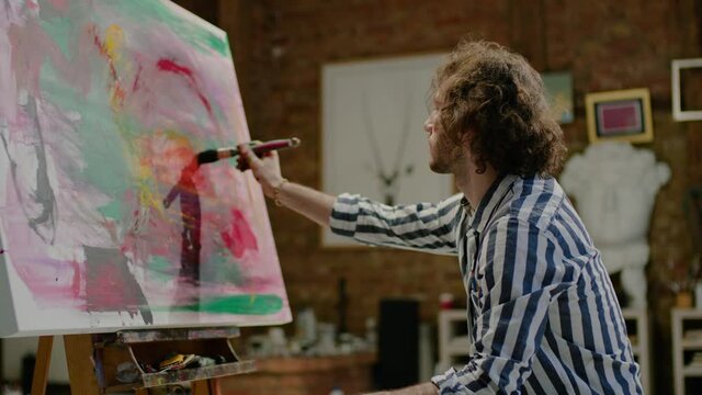 Master Make Final Touches on Drawing