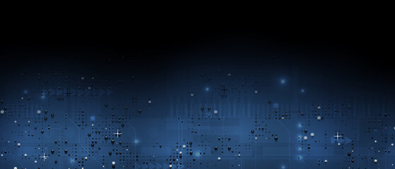 Technology data background, idea of global business solution