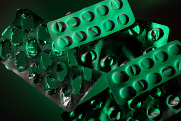 Leere Tabletten Blister