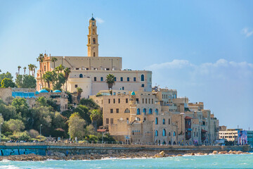 Fototapeta na wymiar Old Jaffa Cityscape, Israel