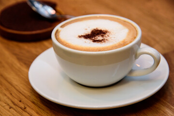 cup of cappuccino