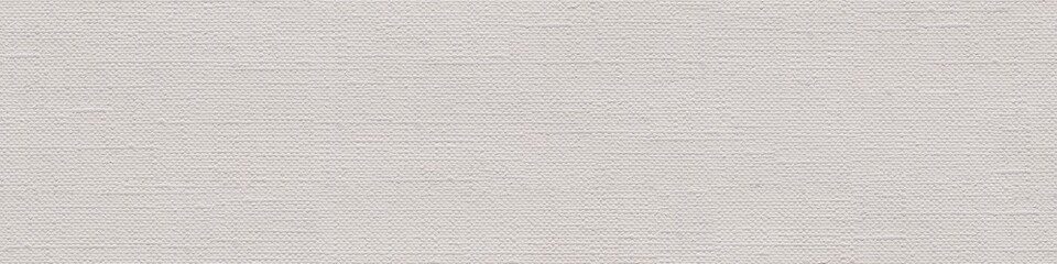 White linen canvas background for your perfect stylish design look. Seamless panoramic texture.