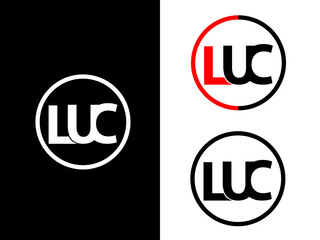 LUC Letter Logo Business Template Vector icon..eps