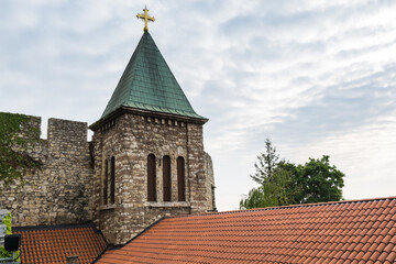  Church of the Holy Mother of God (Crkva Ruzica) in Kalemegdan fortress, Belgrade, Serbia.