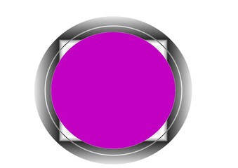 button with reflection