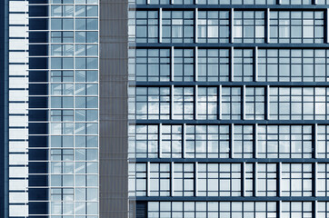 Exterior of modern architecture. Building abstract background