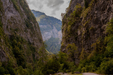nature sky mountains