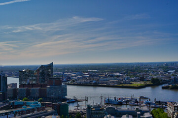 Blick auf Elbphilharmonie