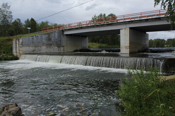 bridge over the river