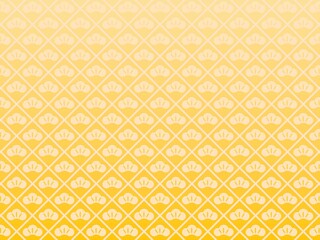 金色の松の和柄の背景素材