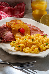 Roasted Ham Mac and Cheese