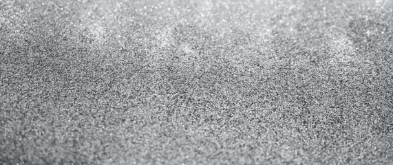 Abstract silver glitter sparkle texture background
