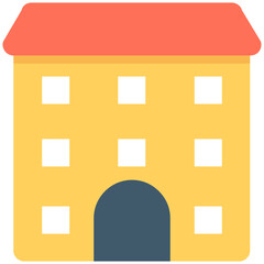 Fototapeta premium Home Flat Vector Icon 