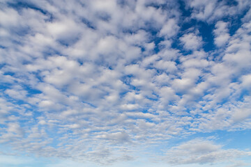 Cloud and blue sky, weather have a good day background.