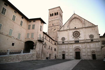 The Cathedral of San Ruffino in Assisi