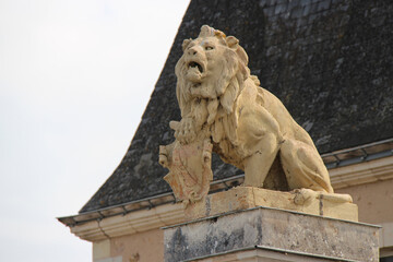 carmes castle in la flèche (france)