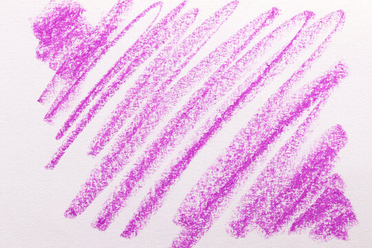 abstract purple crayon background hand painting