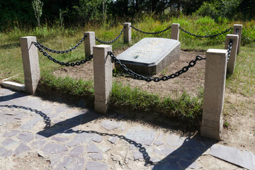 Przhevalsky Grave, Przhevalsk city, Kyrgyzstan, Tian Shan.