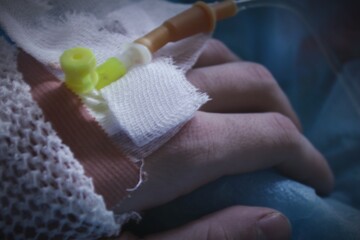 Fototapeta premium hands of the child