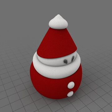 Stylized Santa