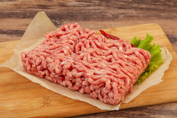 Minced meat - pork and beef
