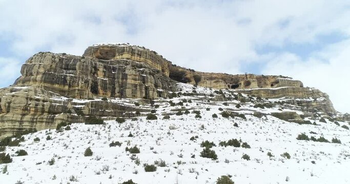 Cuevas nevadas noroeste de Murcia