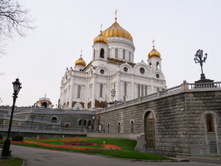 Fototapeta na wymiar Moscow city, capital of Russia, St Basilic Cathedral