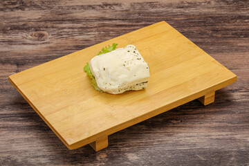 Halloumi cheese with mint for grill